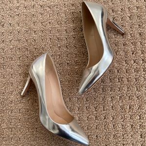 🌷HP🌷J. Crew Everly Mirror Metallic Pumps